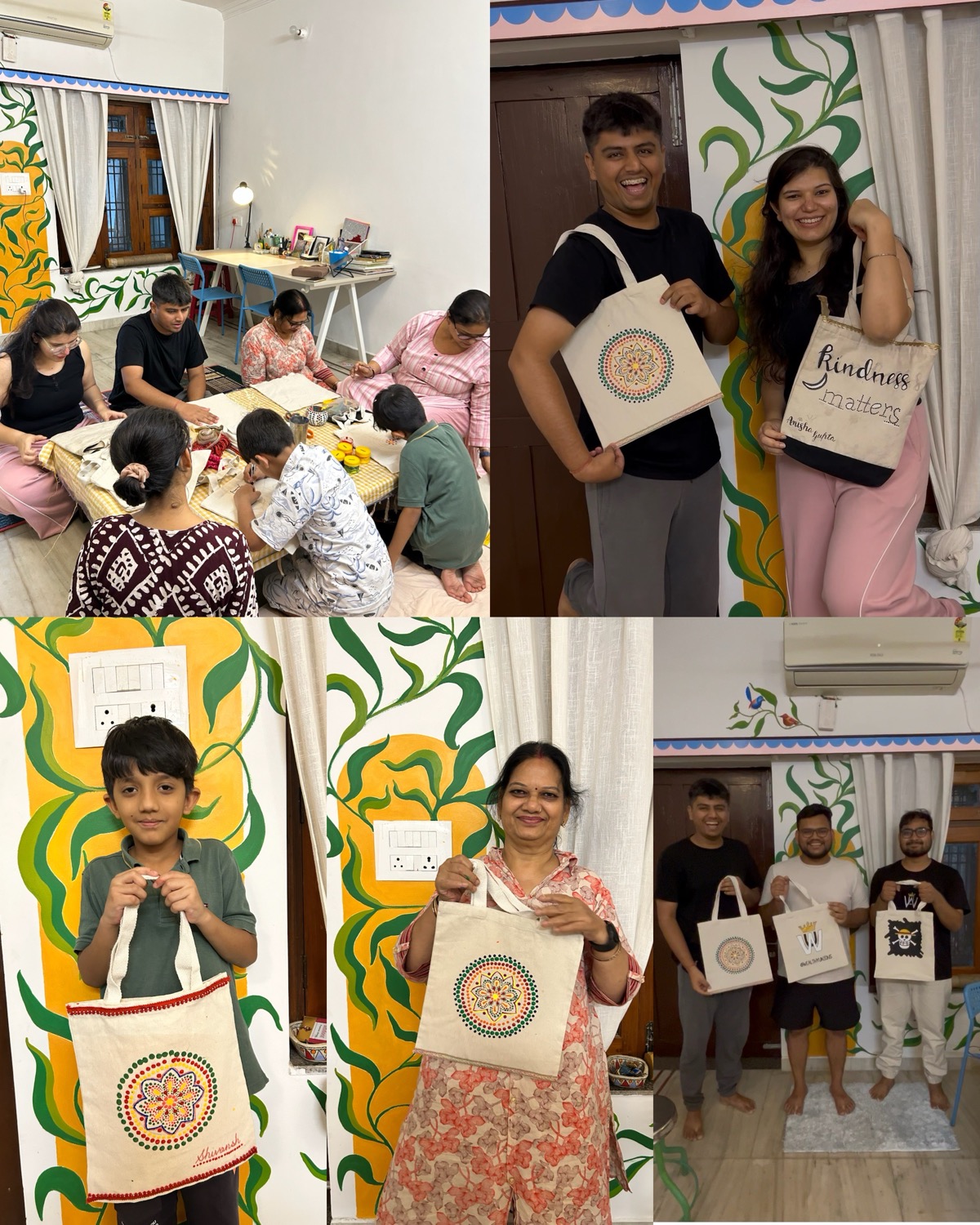 Tote bag workshop